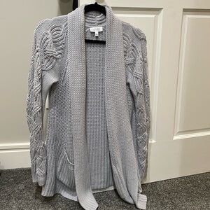 Haven Well Within light grey cardigan sweater